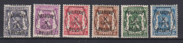 Belgique: COB N° PRE387/92 (série 10) **, MNH, Neuf(s). TTB !!! Voir Le(s) Scan(s) !!! - Typo Precancels 1936-51 (Small Seal Of The State)