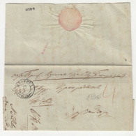 Ex Offo Letter Cover Posted 1860 Beograd B240510 - Serbien