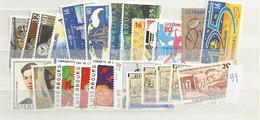 1999 MNH Luxemburg Year Complete According To Michel, Postfris** - Años Completos