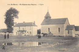 CPA18 SAINT AIGNAN DES NOYERS L'EGLISE - Autres & Non Classés