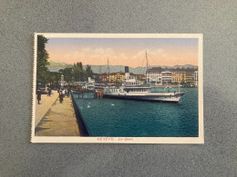 Geneve - Les Quais Carte Postale Postcard - Genève