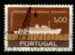 PORTUGAL  -   1958.  Y&T N° 851 Oblitéré.   Cargo - Used Stamps