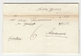 Prephilately Letter Cover Posted 184? Neudek (Nejdek) To Schlackenwerth (Ostrov) B240510 - ...-1918 Prefilatelia