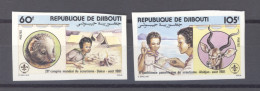 Djibouti  -  Non Dentelés  :  Yv 539-40  **  Scoutisme - Djibouti (1977-...)