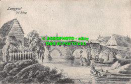 R514757 Langport. Old Bridge. G. H. Hemmel. Herald Series - Monde