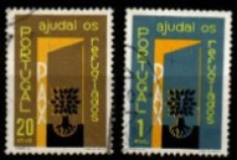 PORTUGAL  -   1960.  Y&T N° 861 / 862 Oblitérés . Année Du Réfugié - Used Stamps