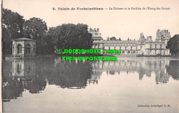 R514989 Palais De Fontainebleau. Le Chateau Et Le Pavillon De L Etang Des Carpes - Monde