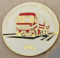 CHAUFFEUR - GRUPPE OBERAARGAU - VHTL -  GROUPE AARAU - LKW - CAMION - TRUCK - SCHWEIZ - SWITZERLAND - SUISSE - (22) - Transportation