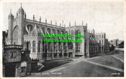 R515016 Windsor. St. Georges Chapel. Valentine. Silveresque - Monde