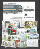 1985 MNH Belgium, Year Collection Complete Postfris - Volledige Jaargang