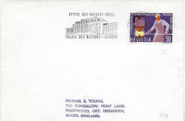 Postzegels > Europa > Zwitserland >brief Uit 1969 Bureau Int Du Travail (17632) - Cartas & Documentos