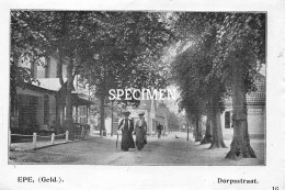 Prent - Dorpsstraat - Epe - 8.5x12.5 Cm - Epe