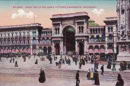 Milano Arco Della Galleria Vittorio Emanuele - Milano (Milan)