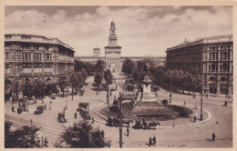 Milano Largo Cairoli Monumento Garibaldi - Milano (Mailand)