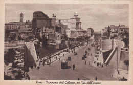 Roma Panorama Dal Colosseo Con Via Dell'impero  - Andere & Zonder Classificatie