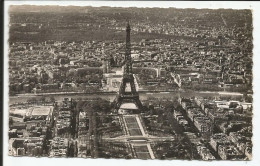 Paris Vue Aérienne La Tour Eiffel Et Le Palais De Chaillot   1970     N° 52 - Autres & Non Classés