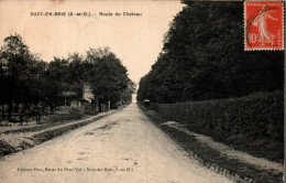 N°2804 W -cpa Sucy En Brie -route Du Château- - Sucy En Brie