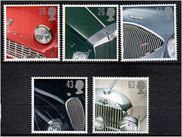 191 GRANDE BRETAGNE 1996 - Yvert 1915/19 - Avant De Voitures De Sports Classiques - Neuf ** (MNH) Sans Charniere - Unused Stamps