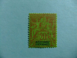 56 DIEGO SUAREZ 1892 / PAZ Y COMERCIO Paix Et Commerce / YVERT 31 * MH - Ungebraucht