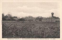 Fontevrault * Vue D'ensemble De La Colonie De L'école De Reforme * Château D'eau - Other & Unclassified