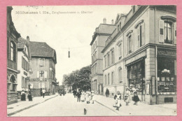 68 - MÜLHAUSEN - MULHOUSE - Zeughaussrasse Und Obertor - Rue De L' Arsenal - Mulhouse