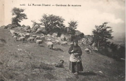 . 58 . Le Morvan Illustré . Gardeuse De Moutons . - Autres & Non Classés