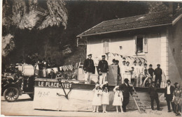 74 THONES - Carte Photo - Carte Neuve - La  Gare Mi Carêmes 1926 Certainement - Thônes