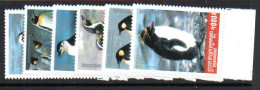 CAMBODIA -  2001 - PENGUINS SET OF 6   MINT NEVER HINGED - Cambodja