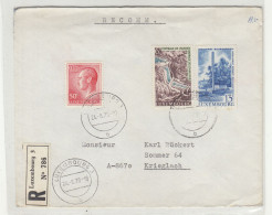 Luxembourg Letter Cover Posted Registered 1970 B240510 - Covers & Documents