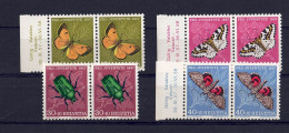 8 Timbres Suisses Pro Juventute 1957 - Nuovi