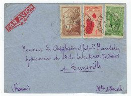 Lettre De Madagascar Tananarive 1939 - Briefe U. Dokumente