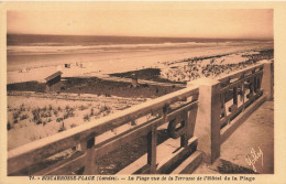 Biscarosse Plage * La Plage Vue De La Terrasse De L'hôtel De La Plage - Biscarrosse