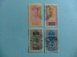 56 HAUT SENEGAL ET NIGER 1914 TARGUI ( Sellos De Africa Occidental Francesa) YVERT 22 / 25 FU - Used Stamps