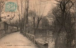 N°2815 W -cpa Créteil -le Pont De L'île Ste Catherine- - Creteil