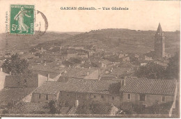 GABIAN (34) Vue Générale En 1911 - Andere & Zonder Classificatie