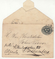 Sweden Postal Stationery Small Letter Cover Posted  B240510 - Entiers Postaux