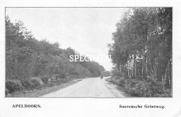 Prent - Soerensche Grintweg - Apeldoorn - 8.5x12.5 Cm - Apeldoorn