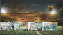 Deutschland  2018 H-Blatt 52 Mit Mi-Nr. 3380 - 3382 Legendäre Fußballspiele O Gest. ESST ( EK223/1 ) - Used Stamps