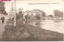 MAGNAC-sur-TOUVRE (16) Vue Du Pont - Autres & Non Classés