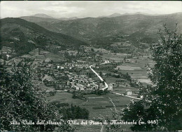 MONTEREALE  ( L'AQUILA ) L'ALTA VALLE DELL'ATERNO - VILLA DEL PIANO DI MONTEREALE - ED. RUGGIERI - SPEDITA 1954 (20742) - L'Aquila