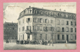68 - MÜLHAUSEN - MULHOUSE - Restauration Zur Sonne - Emil Wunenburger - Kometenstrasse 108 - Rue De La Comète - Mulhouse