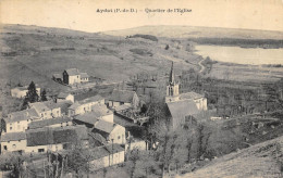 CPA 63 AYDAT QUARTIER  DE L'EGLISE - Altri & Non Classificati