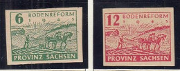 SBZ  85-86, Postfrisch **, Bodenreform, 1945 - Neufs