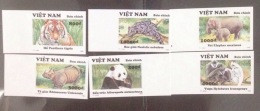 Vietnam Viet Nam MNH Imperf Stamps 1993 : Wild Animals / Tiger / Elephant / Panda / Gibbon (Ms662) - Vietnam