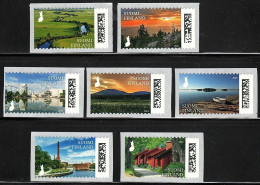 Finland 2023 National Landscapes Stamps 7v MNH - Unused Stamps