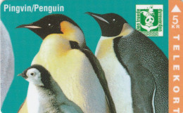 Denmark, KP 089, Penguins, (Puzzle 2/2), Mint Only 3.500 Issued, 2 Scans. Please Read - Denemarken