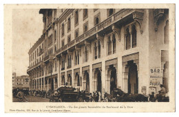 Maroc - Casablanca - Un Des Grands Immeubles Du Boulevard De La Gare - Casablanca