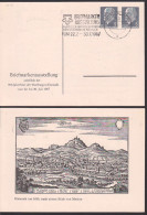 Eisenach MWSt. Brfm-Ausstellung  900 -Jahr-Feier Wartburg Auf 5/5 Pfg. Walter Ulbricht-GA - Privé Postkaarten - Gebruikt
