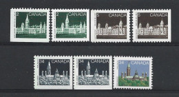 Canada 1985 Definitives Y.T. 909/912A ** - Ungebraucht