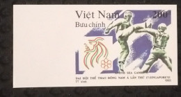 Vietnam Viet Nam MNH Imperf Stamp 1993 : 17th South East Asian Games / Taekwondo / Martial Art (Ms656) - Viêt-Nam